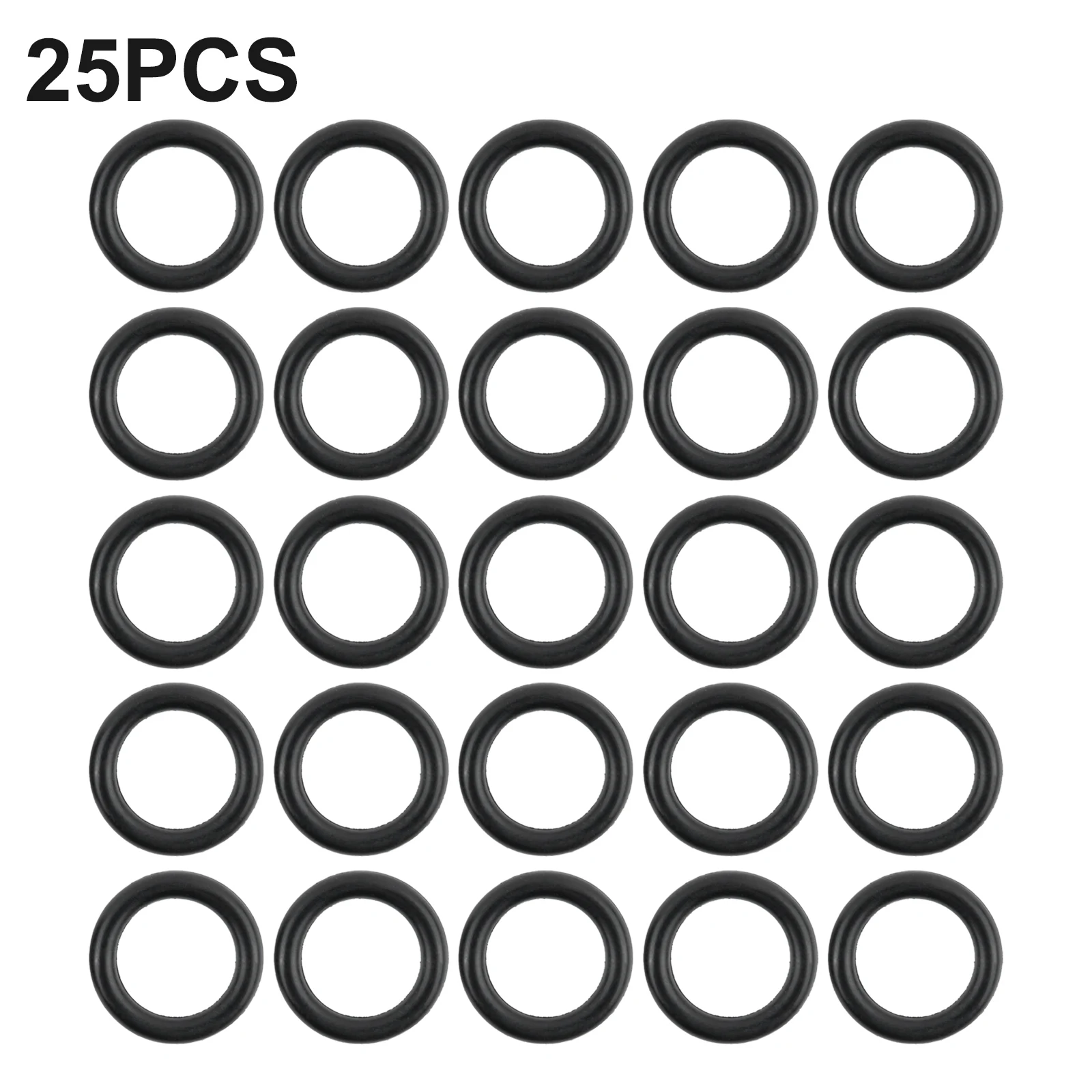 

25Pcs Pressure Washer O-Rings For 3/8" Quick Connect Fittings Black High Pressure Washer Joints Seals Cleaning Tool Accessories