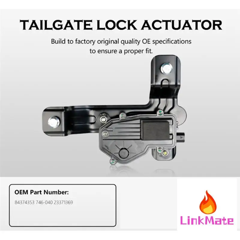 

Car Rear Tailgate Trunk Latch Actuator Lock For GMC Sierra Chevy Silverado 1500 2500HD 2016-2019 84374353 23371369
