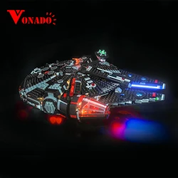 Vonado 5V LED light 75389 set suitable for The Dark Falcon building block gift (lighting accessories only)