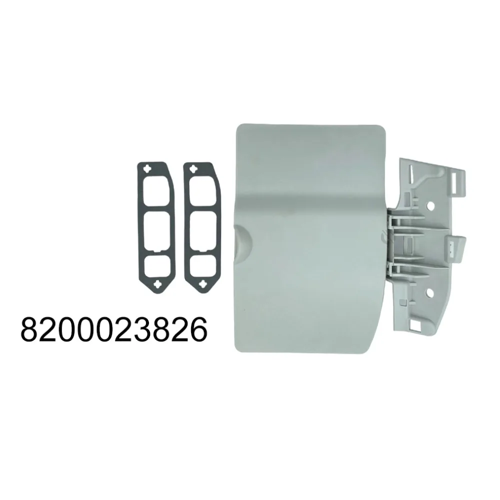 Diesel Fuel Filler Flap Cover 8200023826 For Vauxhall Vivaro A-Renault-Trafic Mk2-Nissan Primaster 2002-2014 Unpainted Gray ABS