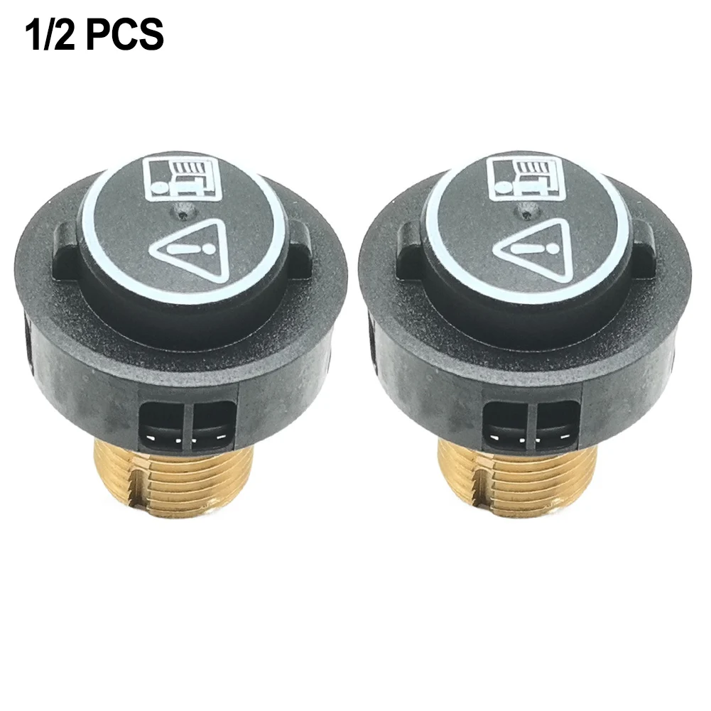 2/1 قطعة صمام الأمان النحاسي مع حلقة دائرية سوداء للمكنسة الكهربائية Karcher SC4 SC5 ومنظف البخار جزء الأجهزة المنزلية