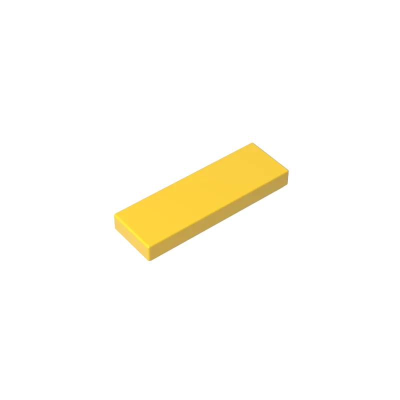 Gobricks 63864 10個 タイル 1 x 3 MOC ブロックパーツ ビルディングブロックと互換性あり テクニカルパーティクル組み立て都市壁モザイクアート