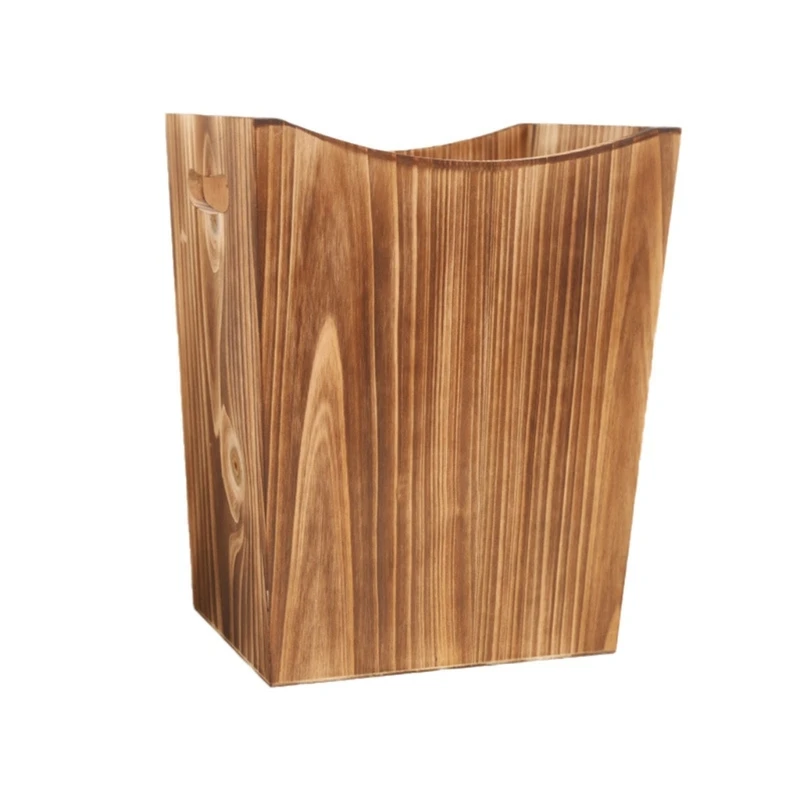 Look Wastebasket for Living Room and Desk Side, Trash Can for Study Room, Home Office, Bedroom Use, and Routine Paper N84C