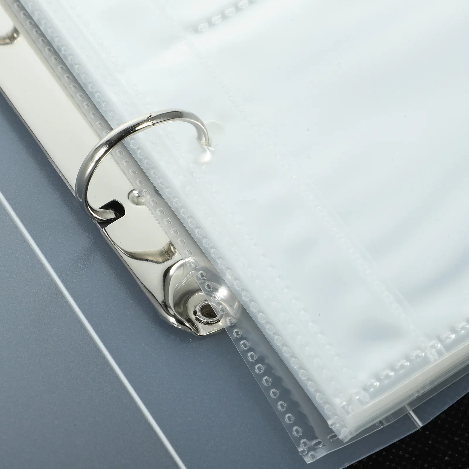 Concert Tickets Album 30 Pages PVC Card Holder Postcards Album Binder White Postcard Sleeves Binder File Folder