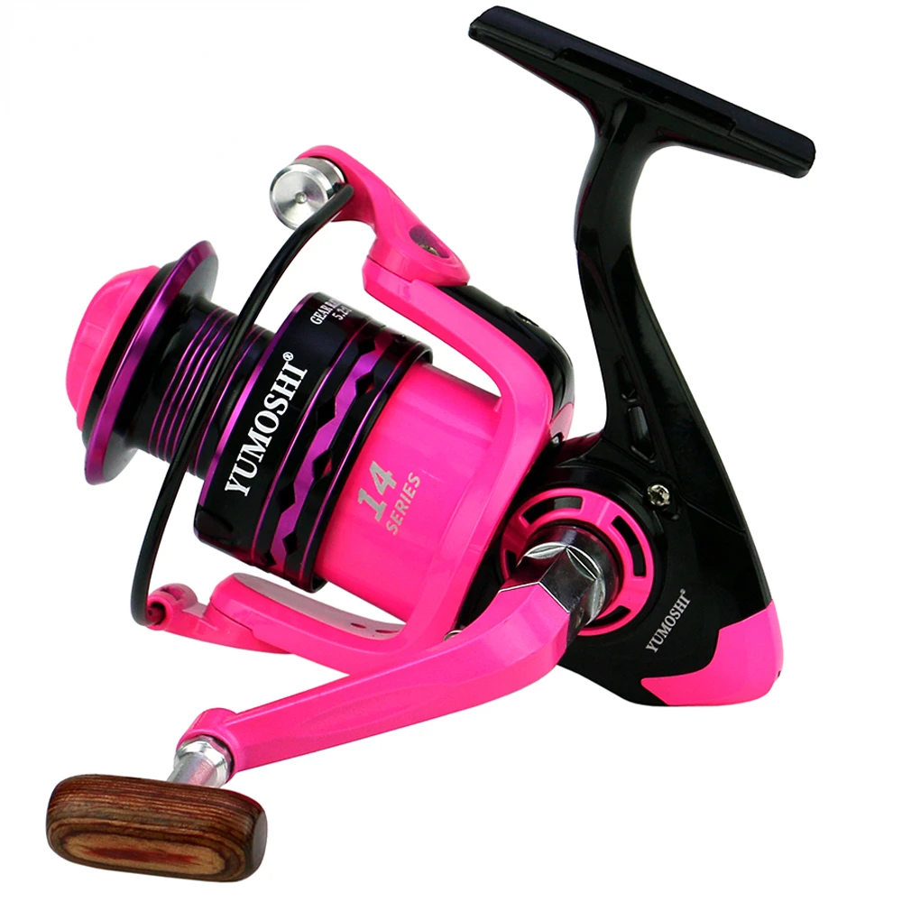 High Quality Original Smooth Metal Spool Fishing Reel Gear Ratio 5.2:1  Non-slip Handle Saltwater OE 2000-OE7000 Series