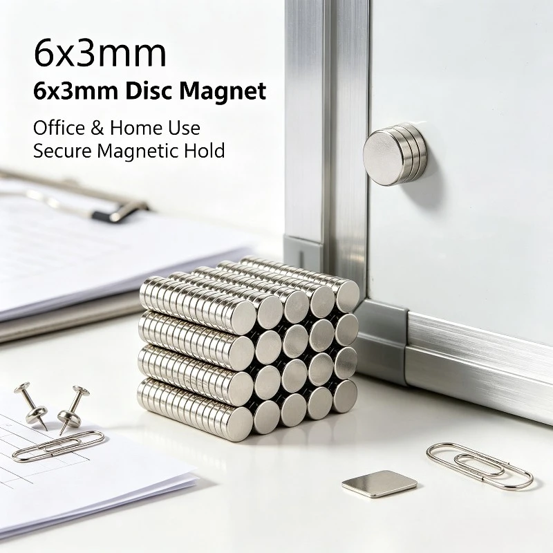 6x3mm Disc Neodymium Magnet Small Round Powerful Rare Earth Strong Magnets 6*3mm for Industrial DIY Craft