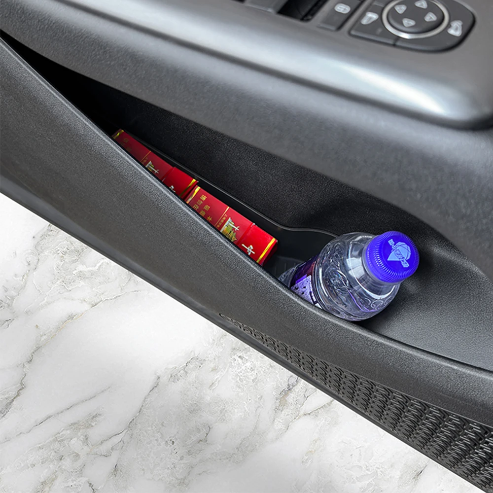 

4 Pcs For 2025 BYD Song Pro Car Door Slot Storage Box Interior Modification Supplies TPE Door Panel Storage Box Waterproof