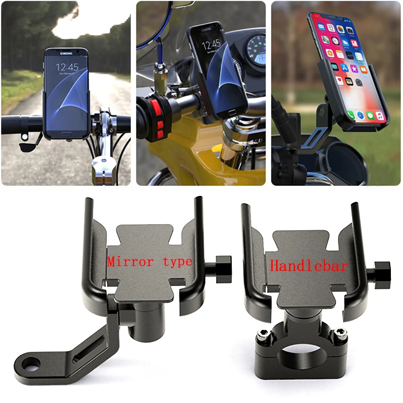 2023 New Motorcycle Handlebar Mobile Phone Holder GPS Stand Bracket For YAMAHA XMAX 125 250 300 400 XMAX300 XMAX125 2011 - 2024