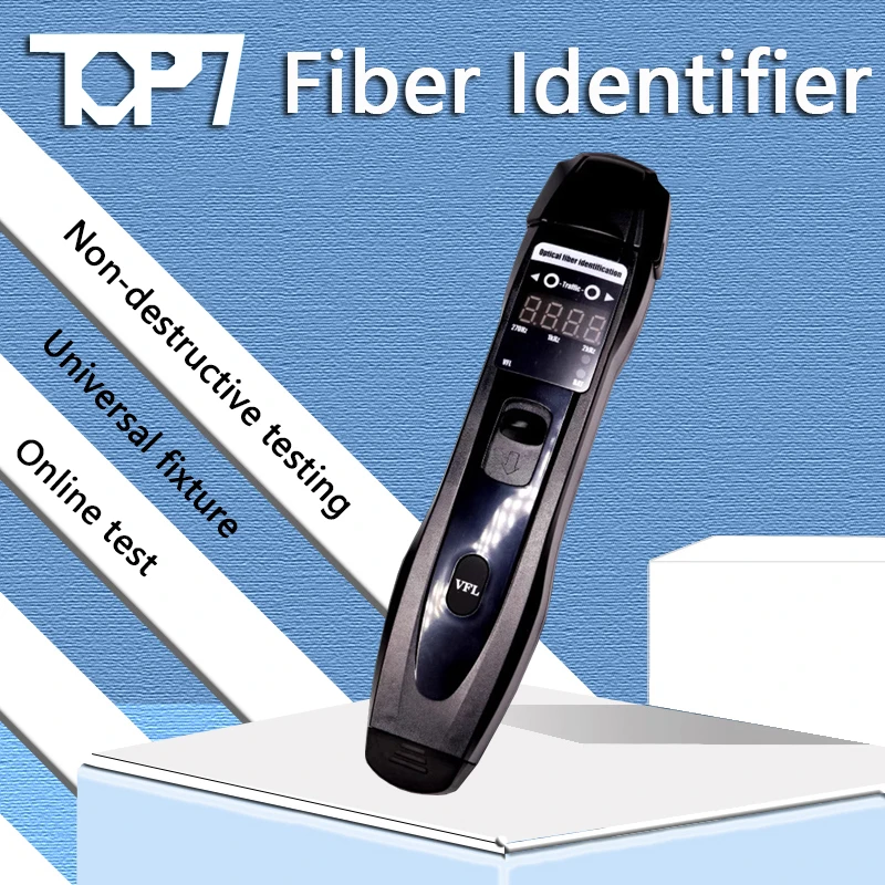 Fiber Optic Identifier Live Fiber Optical Identifier Nk411 with Built In 10Mw Visual Fault Locator