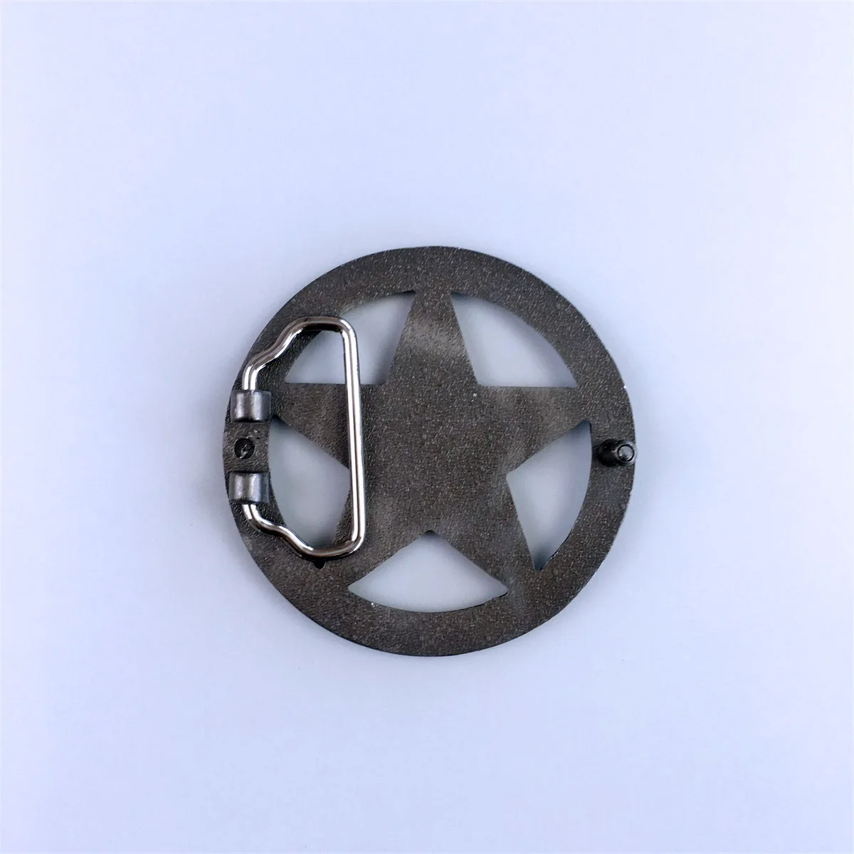 Vintage Western Deputy Sheriff Round Belt Buckle BUCKLE-T055