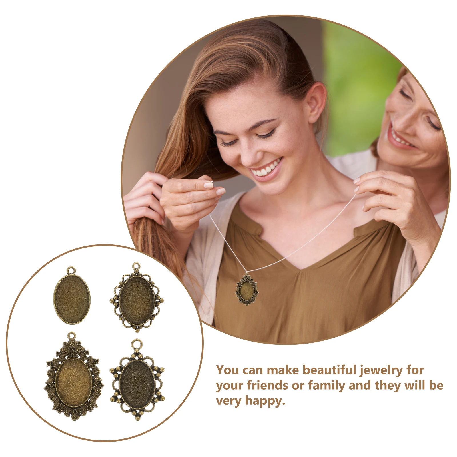 

20Pcs Zinc Alloy Pendant DIY Jewelry Accessories Retro Design Necklace Bracelet Earrings Making Zinc Alloy Pendant