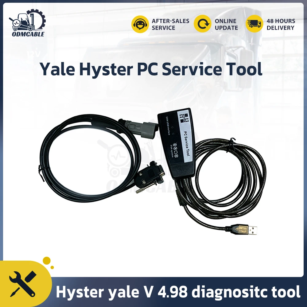 

Hyster yale forklift truck diagnostic scanner for Yale hyster PC Service Tool Ifak CAN USB Interface tool