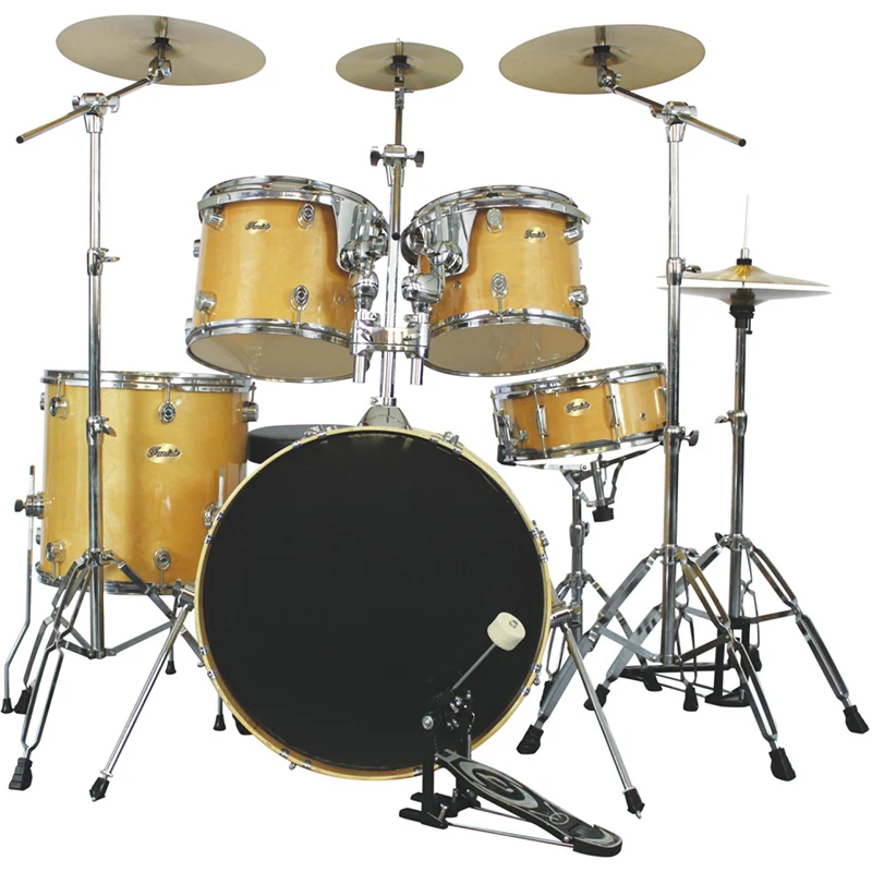 Factory Outlet Gradient Color Jazz Percussion Instruments Cheap Prices Musical Instrument Drum Set Playing