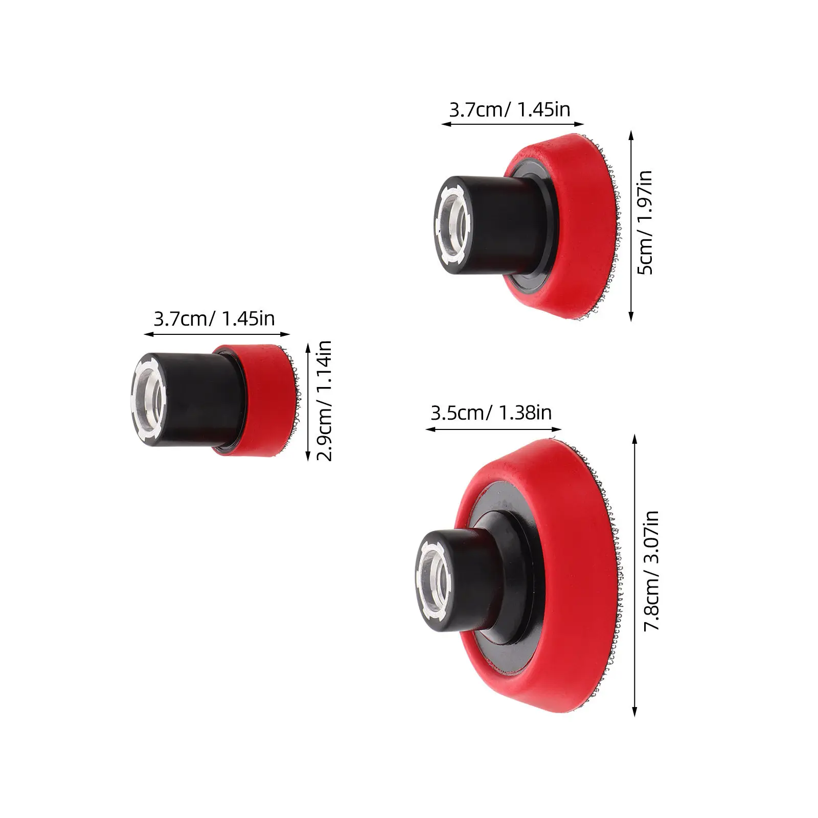 3Pcs Electric Drill Angle Grinder Polishing Discs Efficient Polishing Pads for Grinding Buffing Wheel Disc for DIY Metal Jewelry