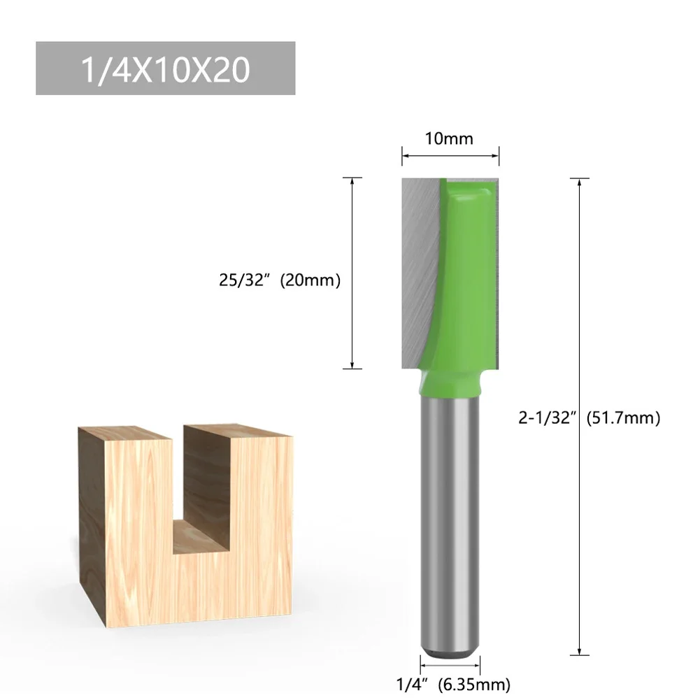 

Cleaning Bottom Router Bit Double Edge Engraving Equipment For Acrylic 1/4 Shank 6.35mm Shank Home Milling Cutter