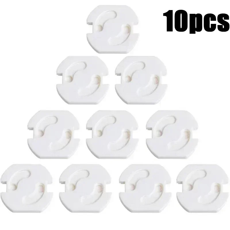 1/10pcs Electrical Outlet Protection Baby Child EU Power Socket Safety Guard Anti Electric Shock Plugs Protector Rotate Covers
