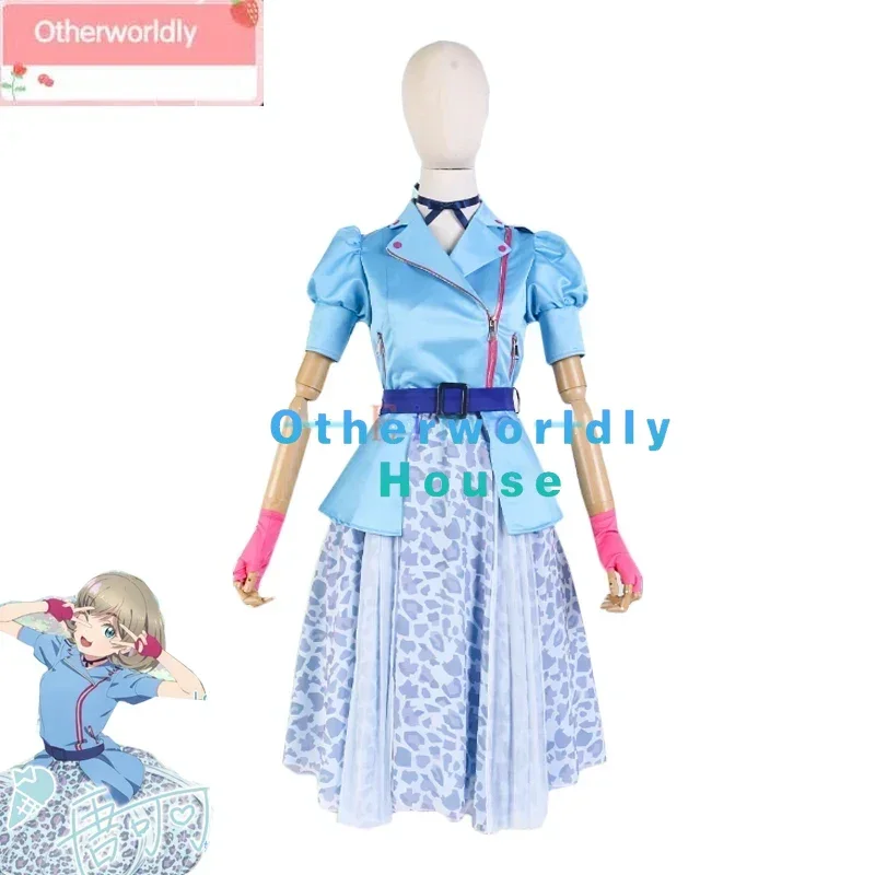 EIME Lovelive Liella Tang Keke Cosplay Costume Women Cute Party Suit Coat Skirt Halloween Carnival Uniforms Custom Made