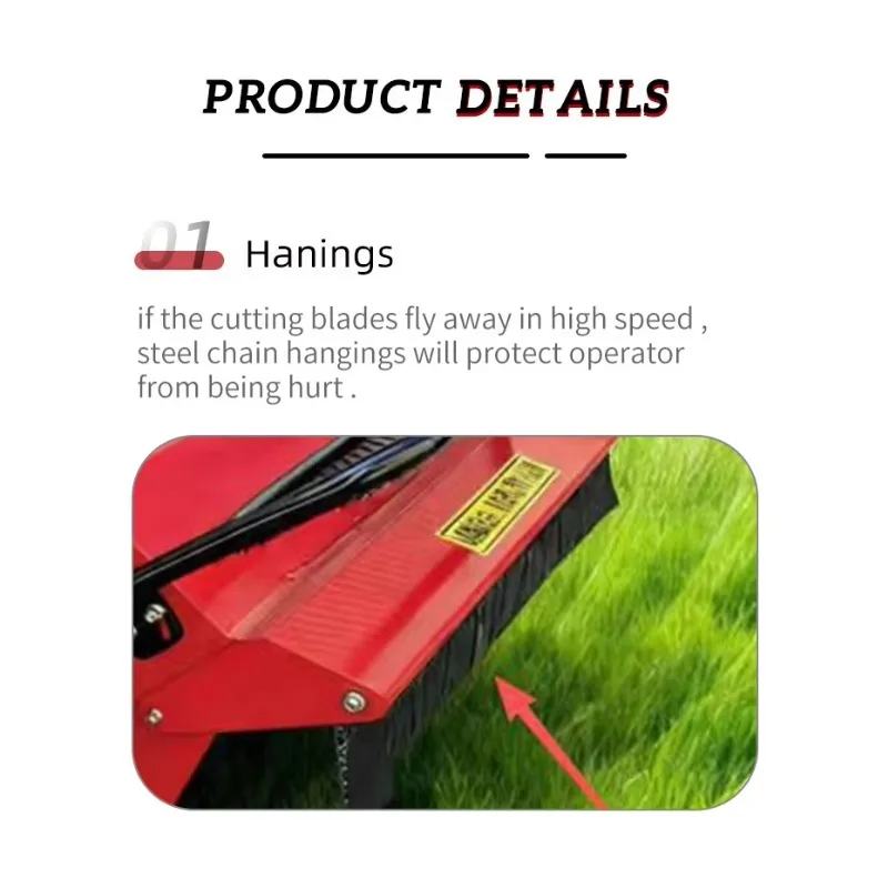 Hybrid Power Electric Industrial DIY Cost-Effective Crawler Lawn Mower with Remote Control Robot