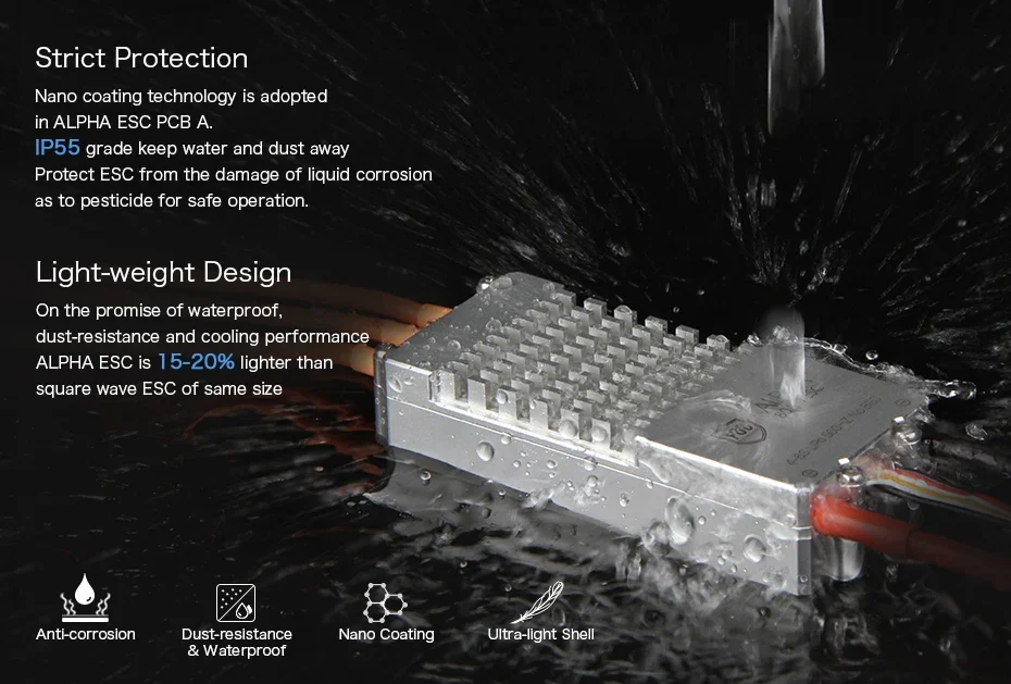T-MOTOR Electronic Speed Controller ALPHA 60A 6S, not in stock, please do not buy
