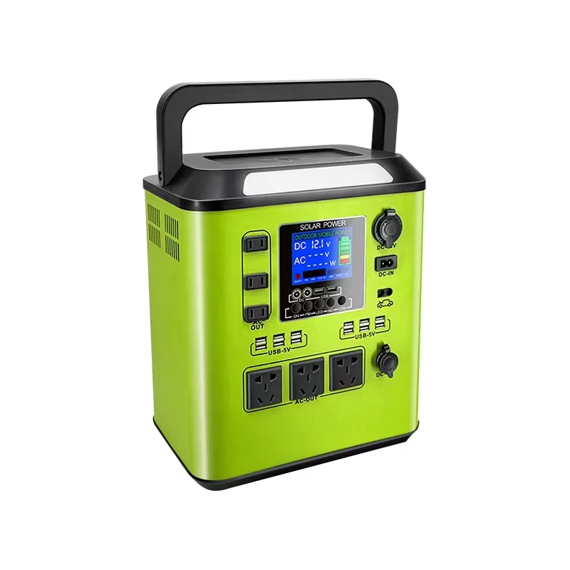 2000Wh Lithium Battery  Power Bank 220V 240V Compact Solar Generator Portable  Station