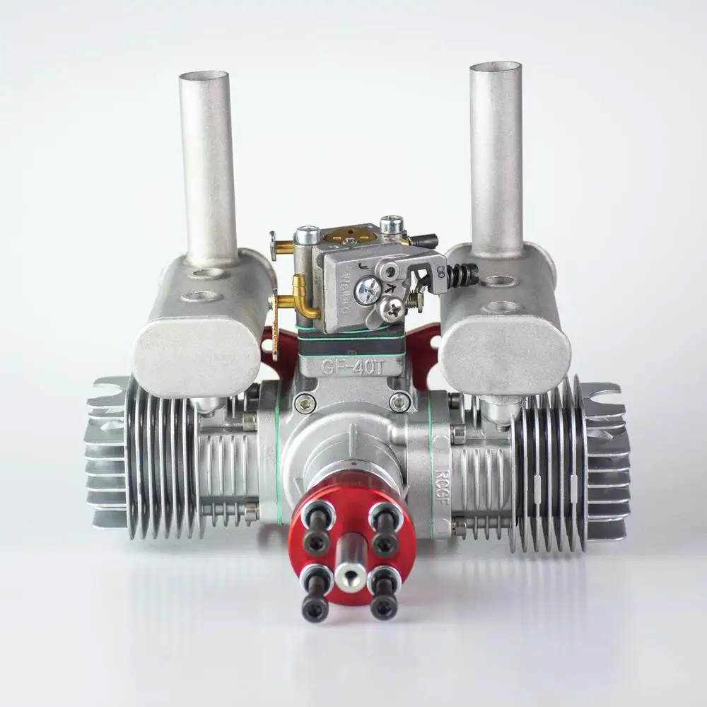Genuine RCGF 40cc TS Dual Cylinder Petrol Engine for RC Airplane