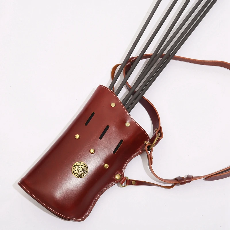 1pcs Archery Quiver  Archery Bag Bow Arrow Pouch Portable Outdoor Hunting Shooting Accessories