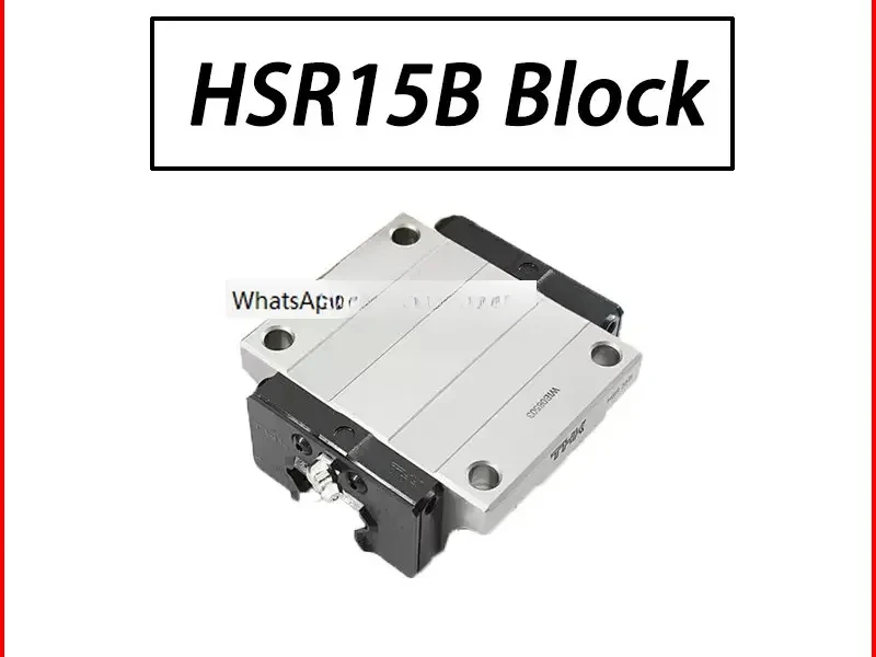 

HSR15B Направляющая HSR15B1SS HSR15B1UU Направляющая блока GK Слайдер Оригинальный фланец Сквозное отверстие Слайдер Линейная направляющая Каретка
