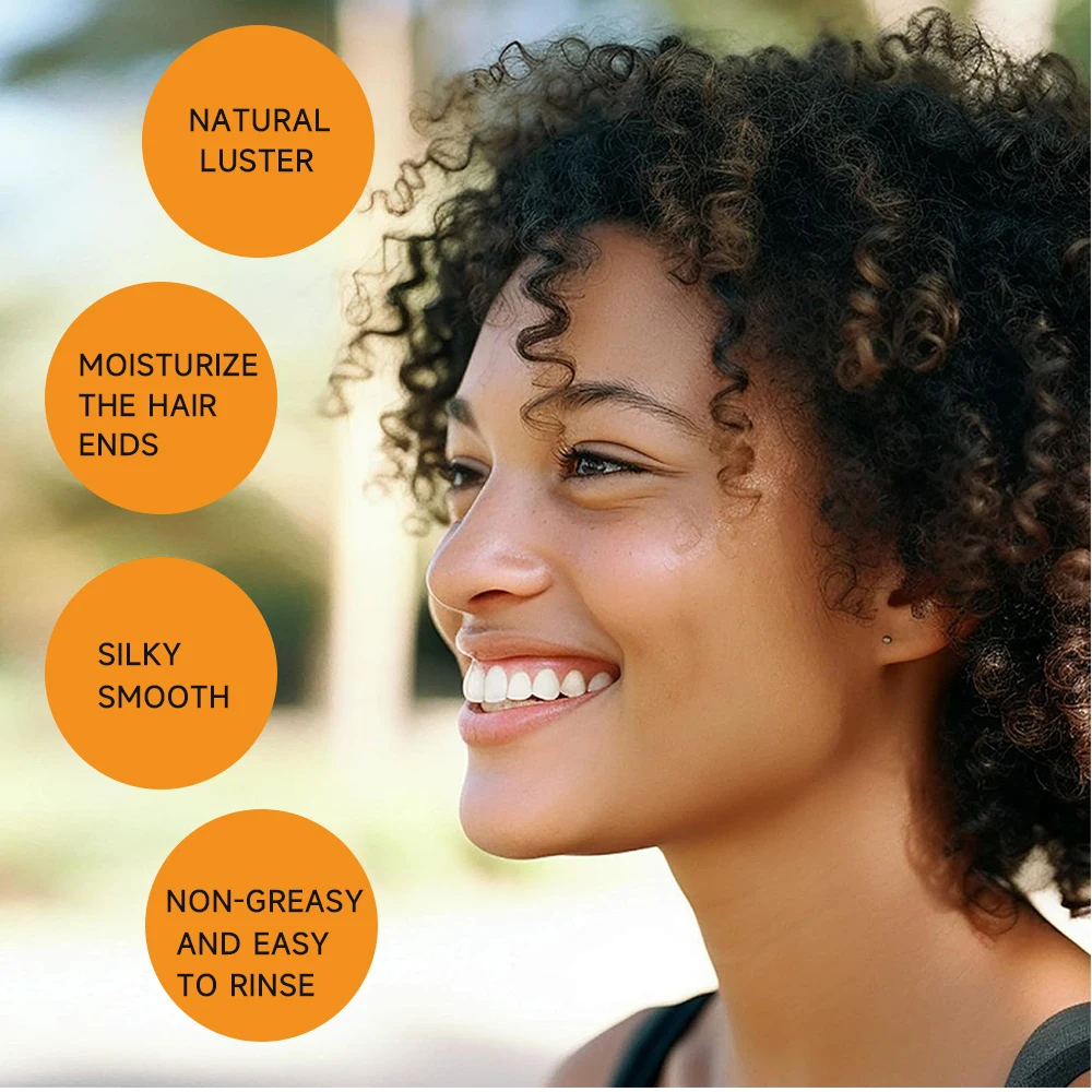 Black Castor Oil Hair Mask contains black castor essence to repair thick, smooth, dry, rough and smooth hair Jamaica 2025 NEW view 6