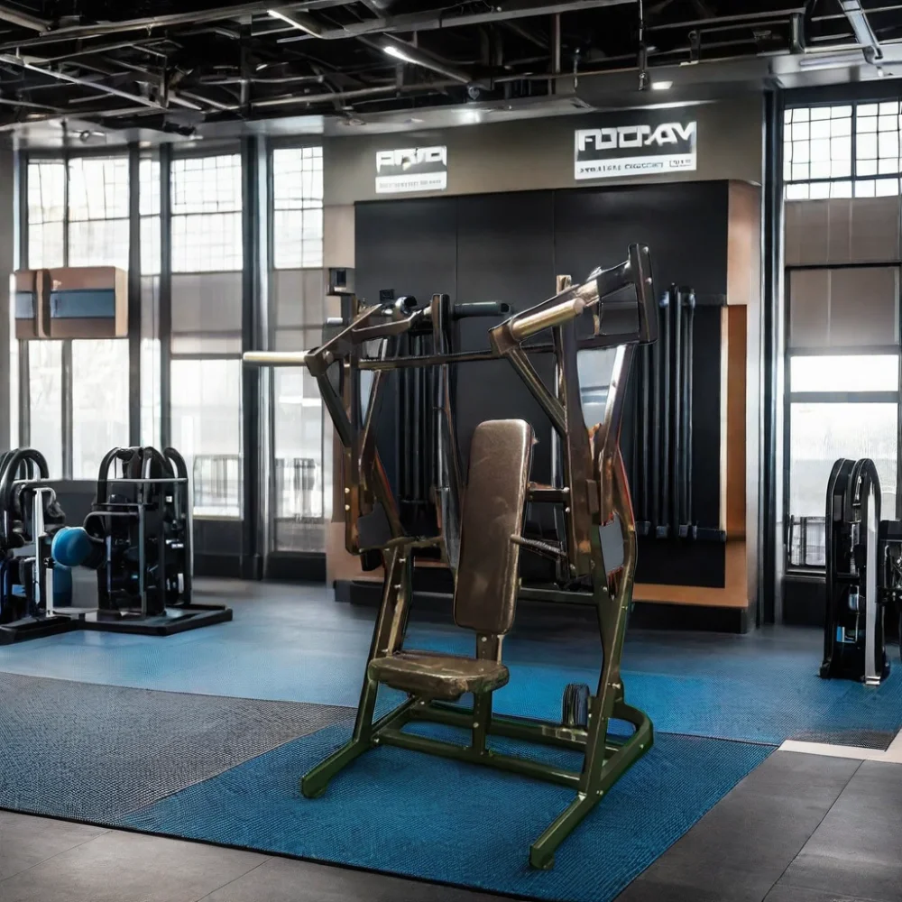 Professional Commercial Gym Fitness Equipment Steel Loaded Wide Chest Press Iso-Lateral Horizontal Bench Press