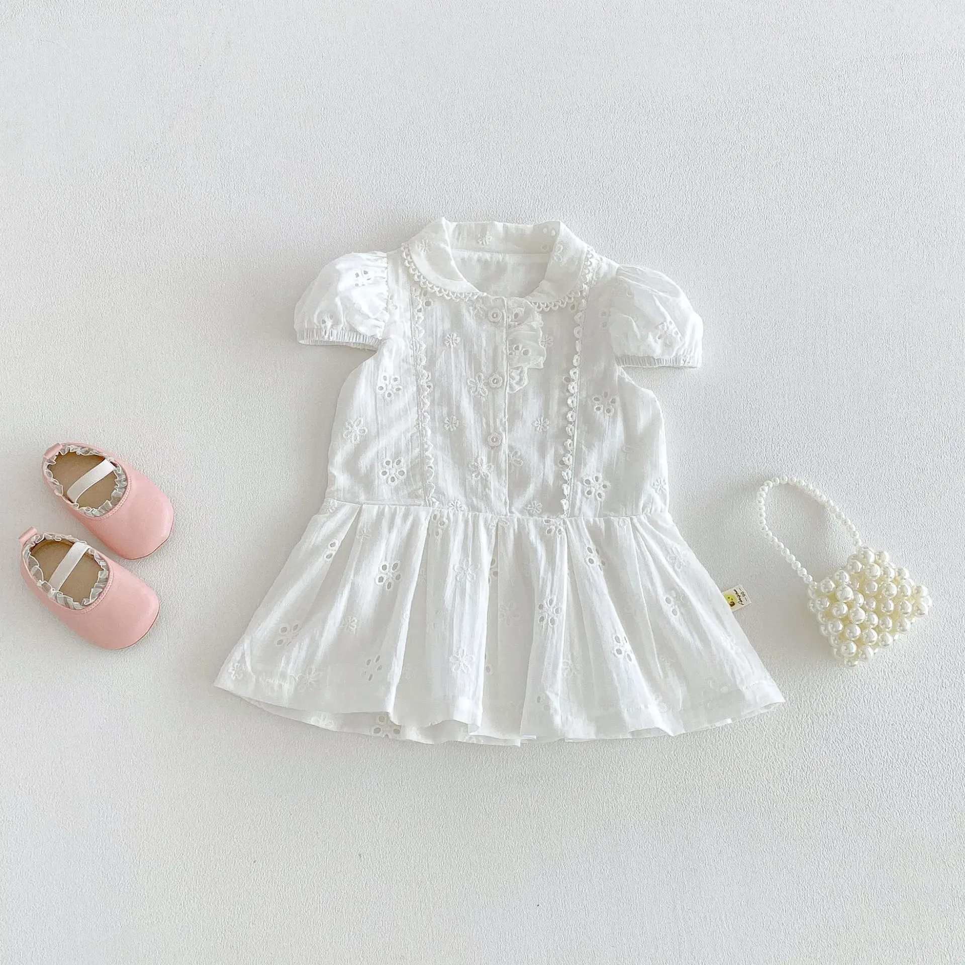 kids-girls-summer-dress-2026-preppy-style-princess-dress-for-children-class-a-baby-toddler-jacquard-party-gown