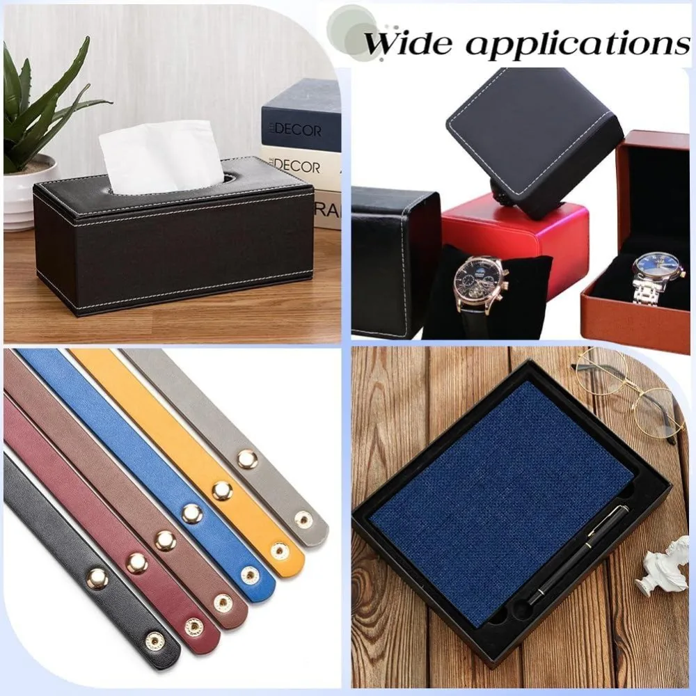 Picture 6: 51 x 11.8 Book Cloth Blue for Books Binding Fabric Surface Paper Backed Bookcover Densely Woven Cloth Books Album