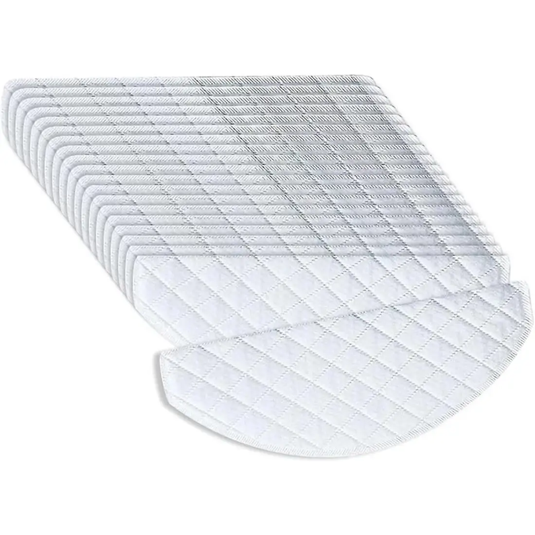 140pcs Descartável Mop Pads Para Ecovacs Mop Panos Esfregando Pads Peças