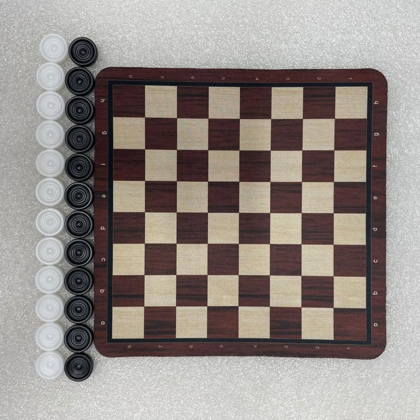 Chess Set Adults Unique Themed Gameplay Entertainment International Draughts