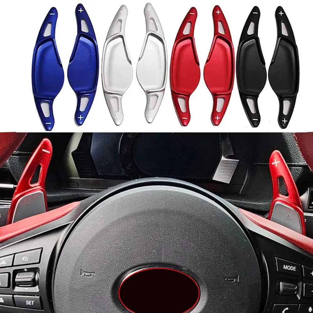 

For Toyota Supra GR A90 A91 MK5 2019-2024 Aluminum Paddle Shifter Extensions Cover, Auto Interior Shift Trim Cover