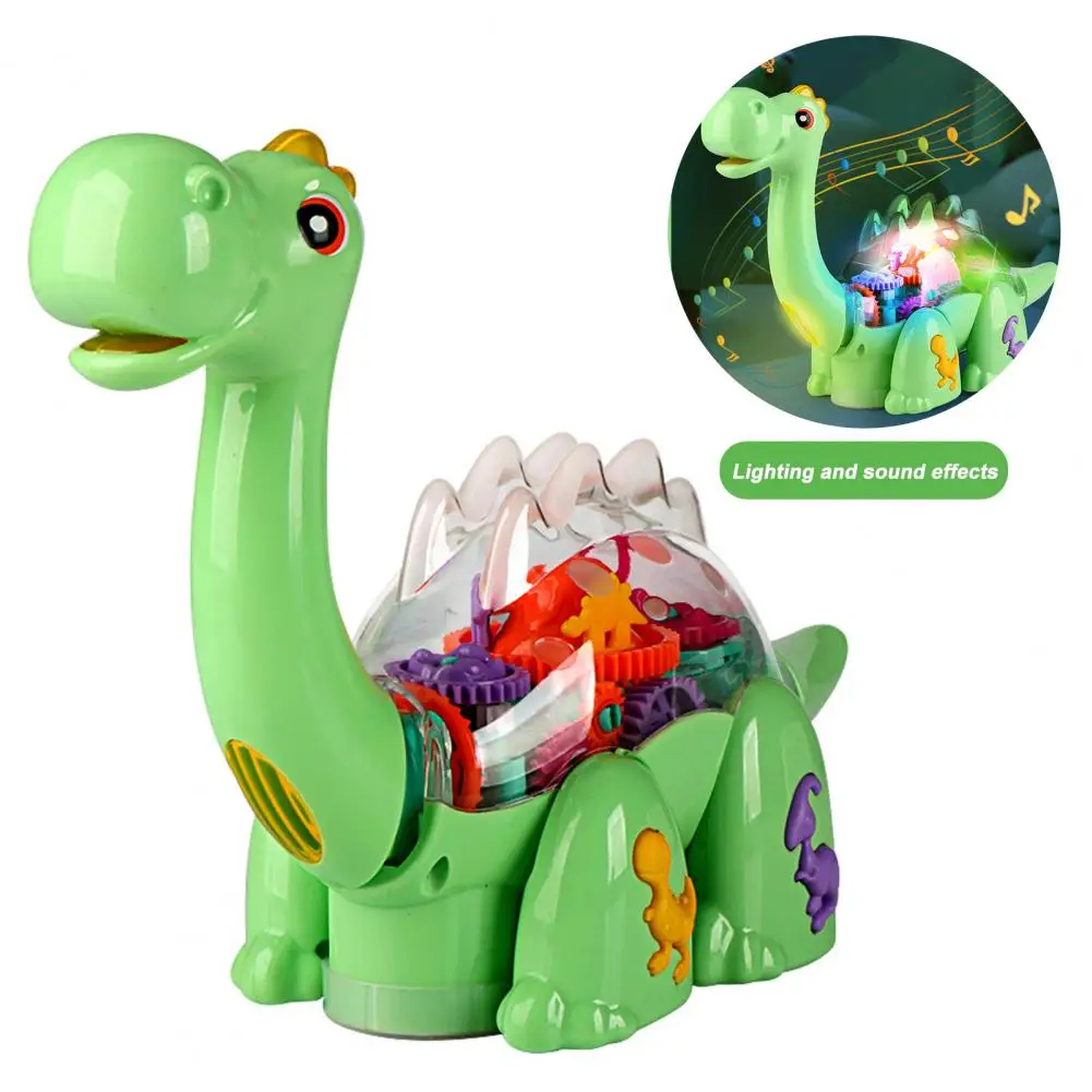 Dinosaur Toy for Crawling Walking Practice Electric Dinosaur Toys for Kids Enhance Coordination Fun with Music Lights Simulated