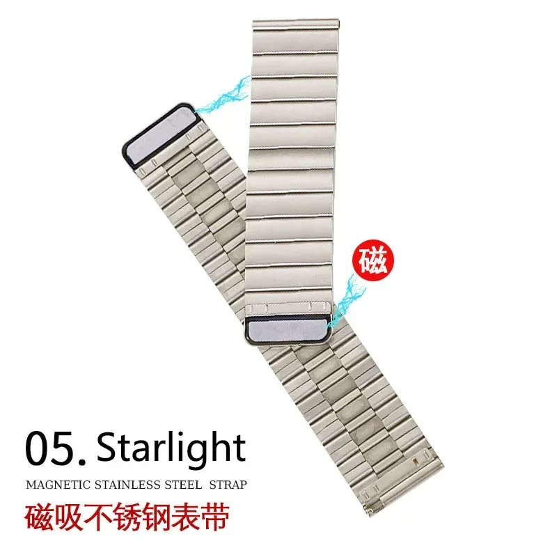 Stainless Steel Strap for Apple Watch Band Ultra 2 49mm 45mm 41mm Magnetic Strap  for IWatch Series 1 2 3 4 5 6 7 8 Ultra