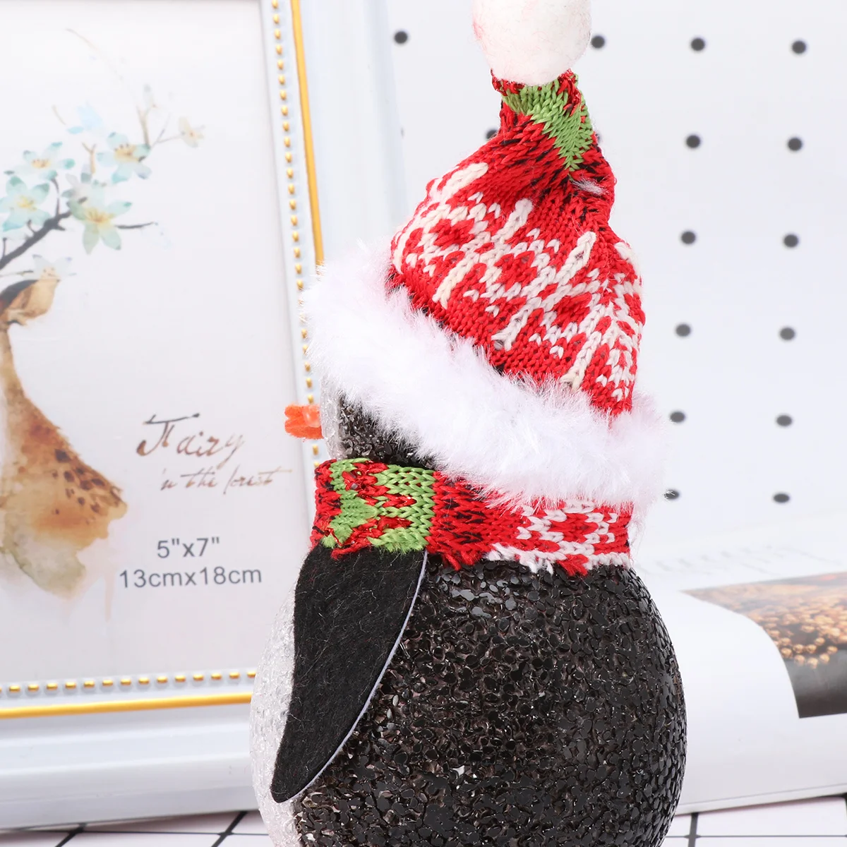 2 قطعة عيد الميلاد البطريق مصباح LED ضوء الليل لغرفة النوم المنزل الحمام غرفة ديكور لينة توهج سطح المكتب الضوء المحيط