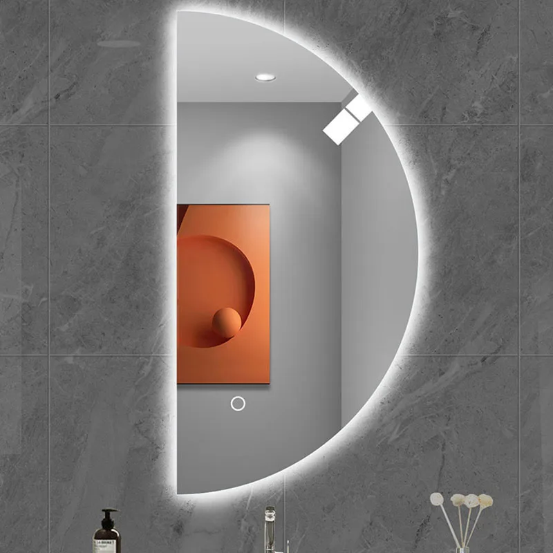 

Bathroom Light Led Mirror Dress Women Hanging Jumpsuit Large Decorative Mirror Bathroom Makeup Espejos Con Luces Home Decor