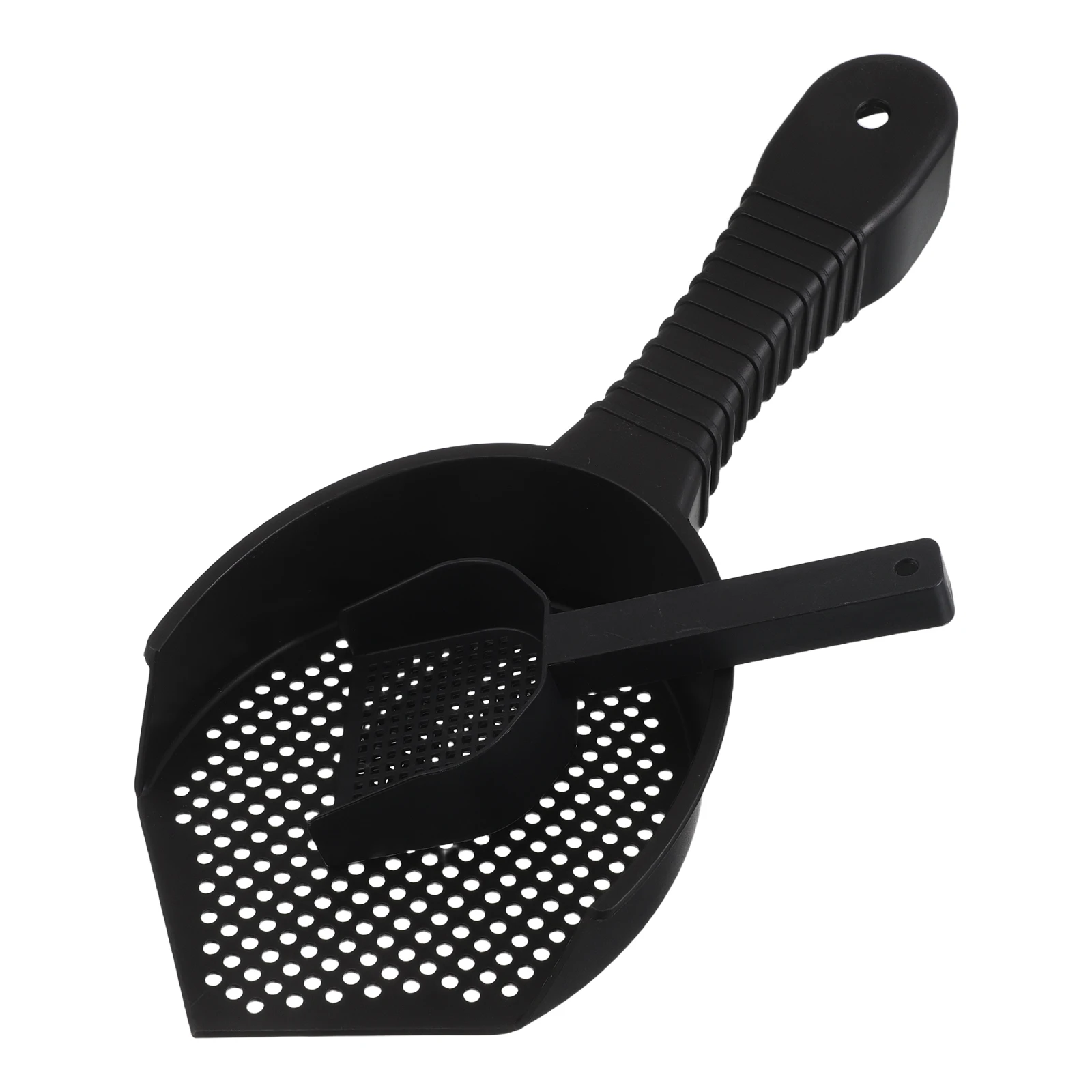 

2Pcs Cat Litter Scoop Plastic Slotted Fine Sifting Ergonomic Handle Cat Litter Box Reptile Sand Poop Scooper Durable
