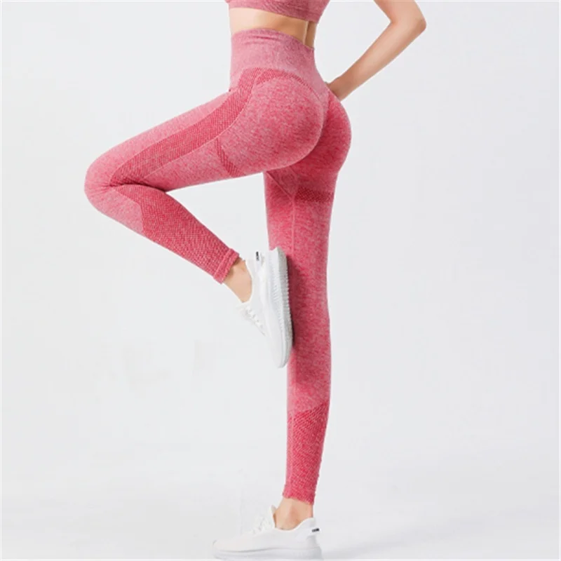Yoga-Hose Plus für Damen, schlankmachend, stilvoll, Baggy, leicht kariert, für den Innenbereich, Streak, Wandern, Longline, Gelb, Anti-Exposition, Grau, knöchellang