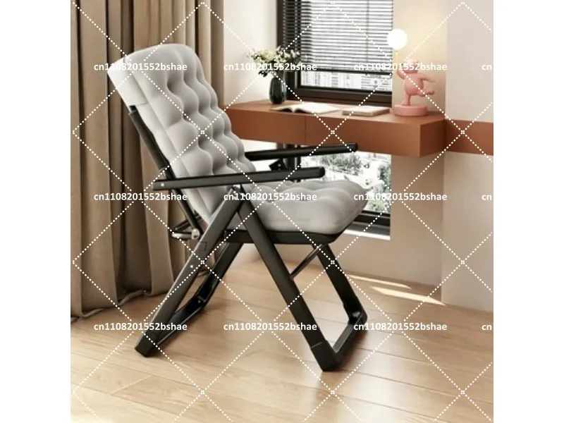 Comfortable Folding Reclining Lounge Chair Office Nap Sofa Dual Use Computer Seat for Student Dormitory