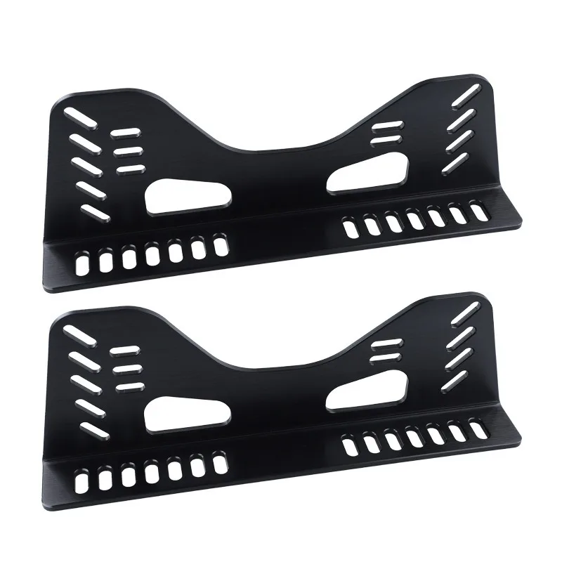 seat base Car modification side panel universal car bucket seat reinforcement L plate accessories bracket slide rail view 2