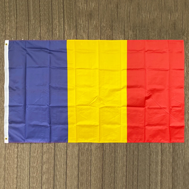 xvggdg   NEW Romania   Flag 3ft x 5ft Hanging   Romania Flag Polyester standard Flag Banner