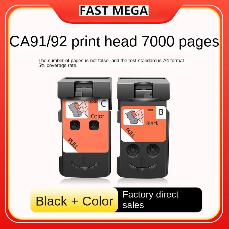 Suitable for Canon G3800 printer CA91 CA92 print head G2800 ink cartridge with inkjet supply G1810 3810