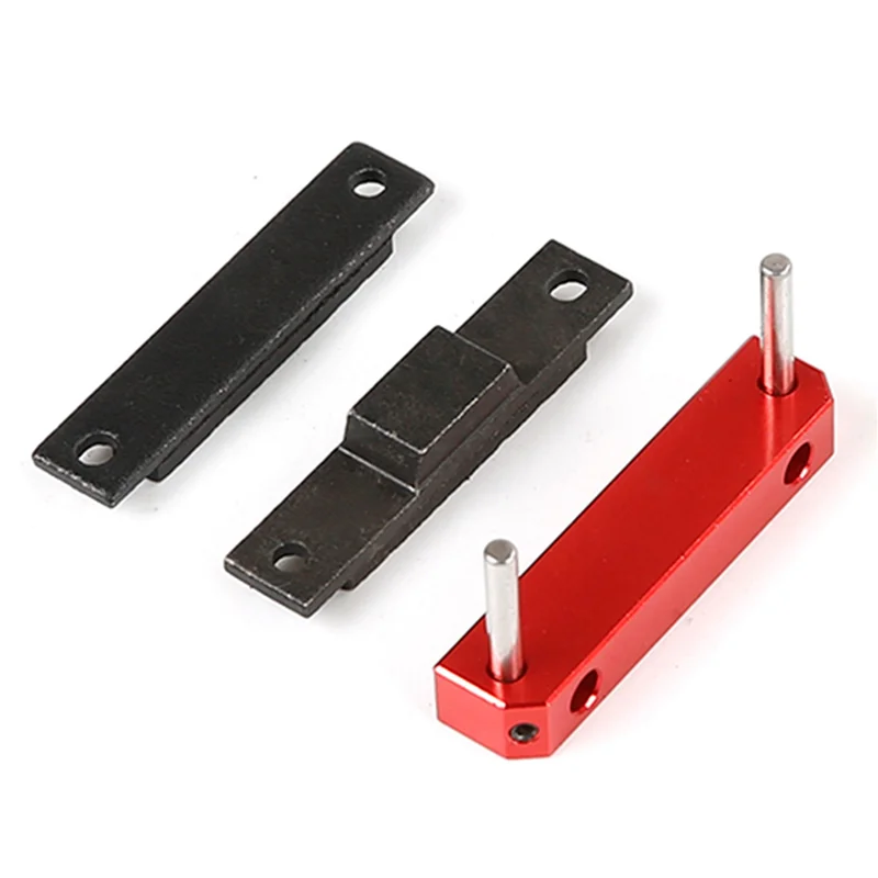 Conjunto de pastilhas de freio de liga CNC X18A-2X para peças de gás de carro 1/5 HPI KM BAJA 5B SS RC 85201-laranja