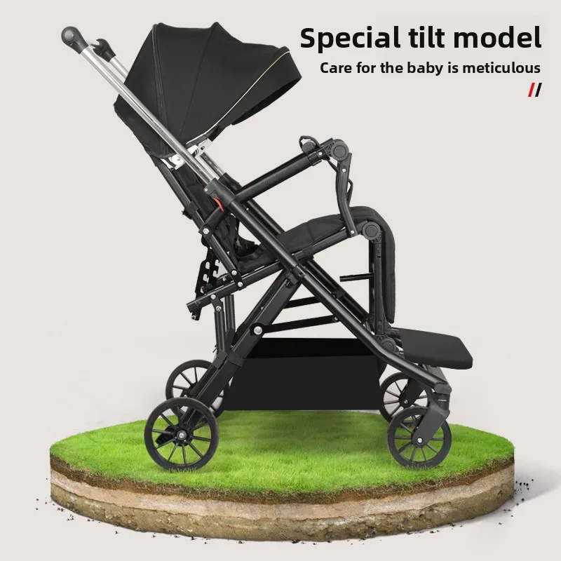 Recline Foldable Special Needs Stroller Extra Tall Extended Seat for Kids Aged 5 to 15 with Cerebral Palsy or Leg Injury