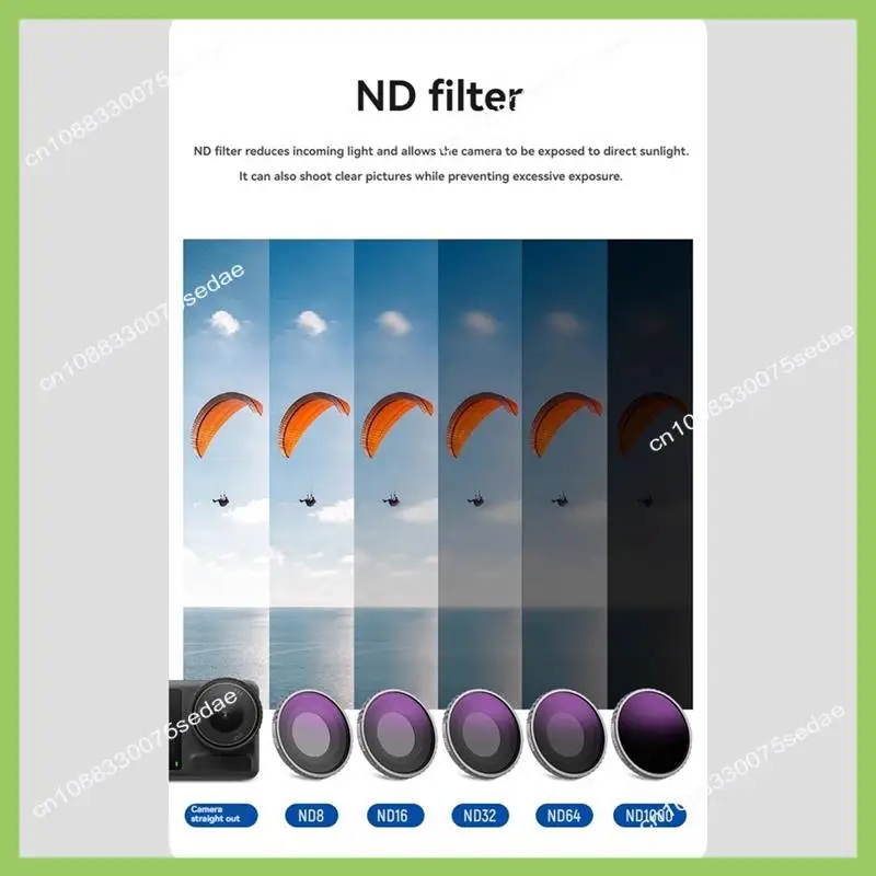 

Y19A For DJI Osmo Action 4 ND CPL Filter Kit For DJI Osmo Action 4 ND CPL Filter Kitt For Action 4 Action Camera
