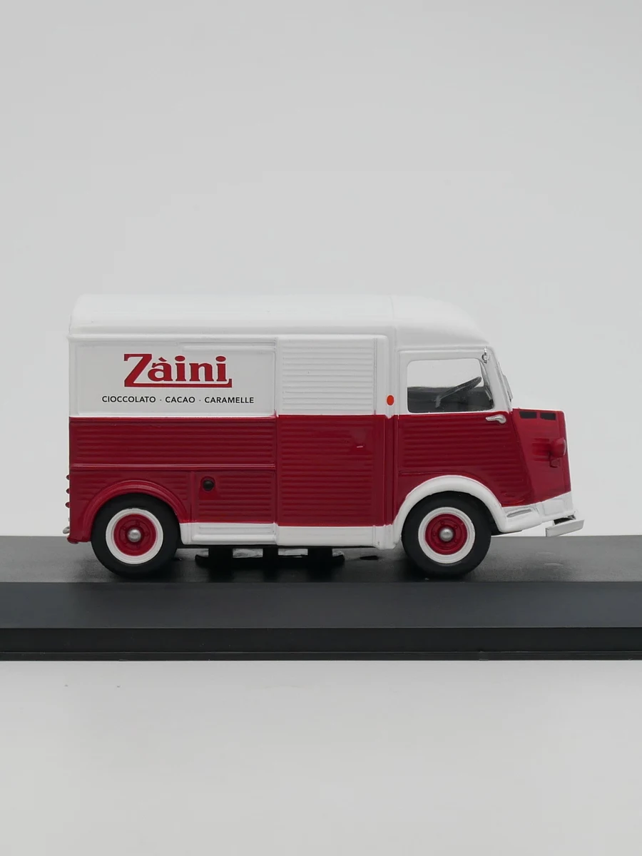 Diecast Ixo Escala 1:43 Citroen Tipo H ZAINI 1966 Citroen H Van Publicidade Modelo de Carro Liga Modelo de Carro Brinquedo Colecionável Lembrança