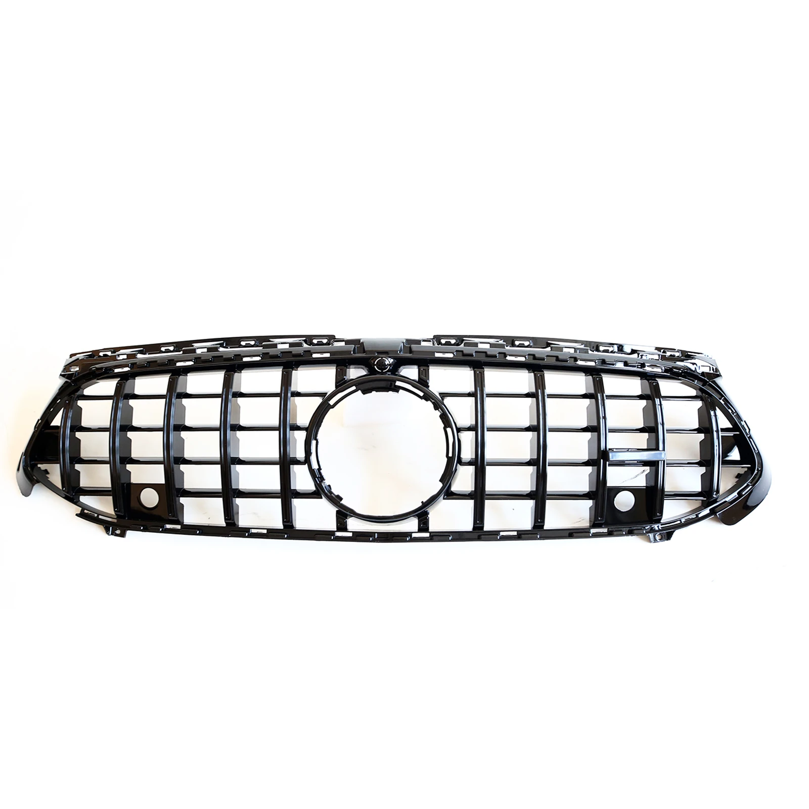 GT Style Front Grille Grill For Mercedes-Benz A Class W177 A180 A200 A220 A250 A280 A35 AMG 2023-2024 Car Upper Bumper Hood Mesh