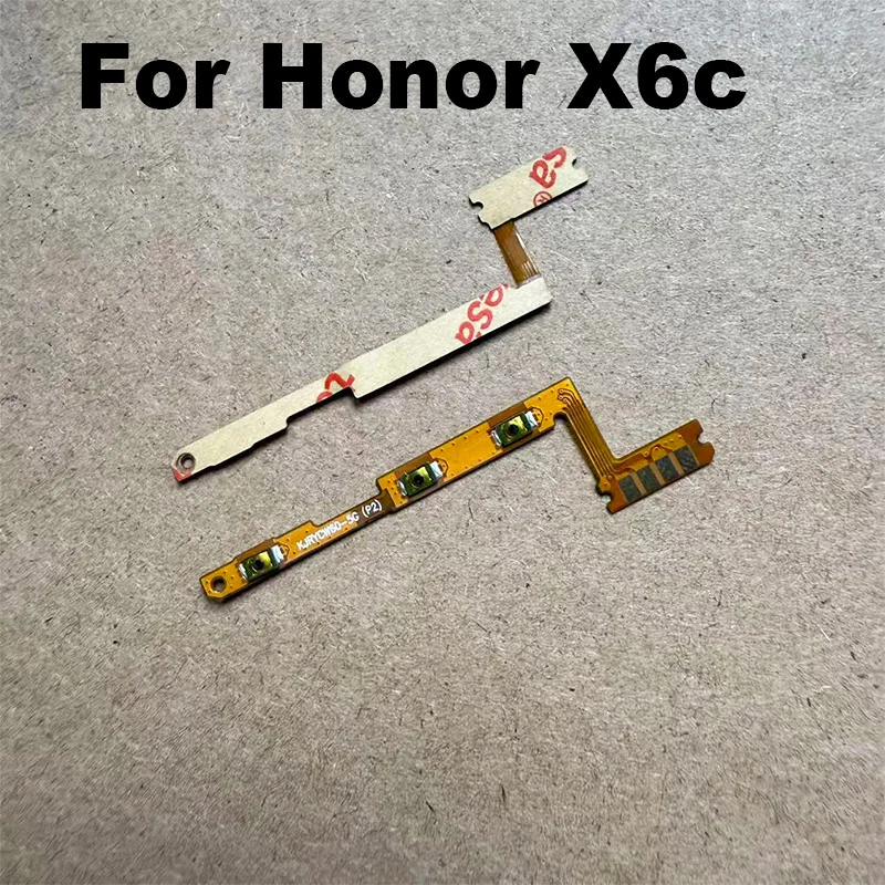 For Huawei Honor X6C Power Volume Buttons Flex Cable Power On Off  Volume Button Key Flex Cable Replacement